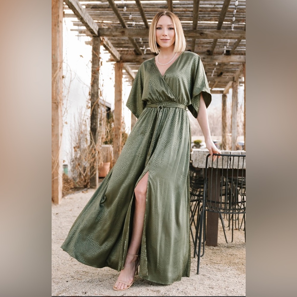 Savannah Print Kimono Maxi
